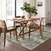 Oriental Machine Washable Rug Ultra Soft Rug for Living Room Low Pile Foldable Thin Non Slip Carpet - 3 of 4