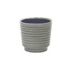 Cheung's Celadi Gray Rippled Ceramic Pot - Large - 3 of 3