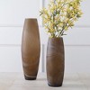 Uttermost Delicate Swirl Caramel Glass Vases, Set of 2 - 2 of 3