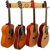 A&S Crafted Products Pro-File Wall Mounted Guitar Hanger for 4 Guitars - 2 of 4