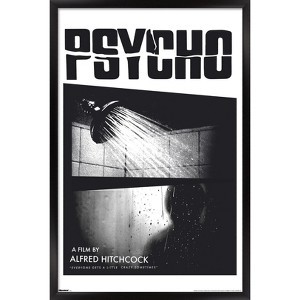 Trends International Alfred Hitchcock - Psycho (1960) Framed Wall Poster Prints - 1 of 4