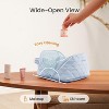 LOVEVOOK Travel Makeup Bag for Women, 2Pcs Set Puffer Waterproof Cosmetic Organizer - 2 of 3