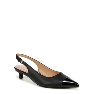 Naturalizer Womens Gazing Cap Toe Slingback Kitten Heel - 1 of 4