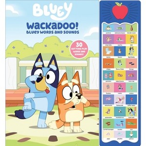 Bluey Wackadoo! Words and Sounds - 30 Button Sound Book (Hardcover) - 1 of 4