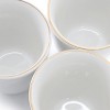 Gibson Home Ogalla 8 Piece 12 Ounce Gold Banded Fine Ceramic Mug Set - 4 of 4