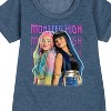 - Monster High - Cleo And Mermaid Graphic Short Sleeve Fleece Dress - 2 of 4