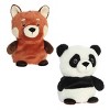 Aurora Small Reversible Eco Pairs: Red Panda and Panda Eco Nation Eco-Friendly Stuffed Animal White 6.5" - 2 of 4