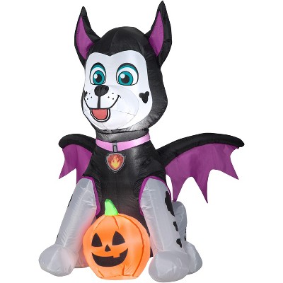 Gemmy Airblown Inflatable Marshall as Bat Nick, 3 ft Tall, Black