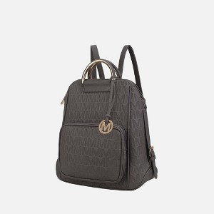 MKF Collection Torra Milan “M” Signature Trendy Spacious Backpack by Mia K - 1 of 4