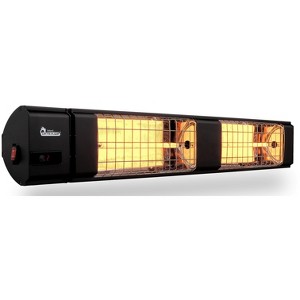 DR. INFRARED HEATER 10,260 BTU Infrared Heater, Indoor and Outdoor Heater, 3000W, 220V-240V with Remote, DR-239, Black - 1 of 4