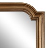 Kate and Laurel Kinsman Rectangle MDF Scallop Mirror, 24x36, Gold - 2 of 4