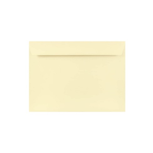 JAM Paper 9 x 12 Booklet Strathmore Envelopes Natural White Wove 50/Pack 191286I - image 1 of 2