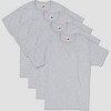 Hanes Men's Essentials Short Sleeve T-shirt 4pk - image 2 of 2