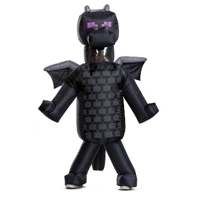 BLACK retailer DRAGON Felt Mask, Tail and Wings Set for Children Inspired by Minecraft Ender Dragon Action Figure