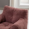 KTMBDW Large Bean Bag Chair with Filling, 40 inch Memory Foam Bean Bag Chairs, Ultra Soft Fabric for Living Room, Bedroom - 3 of 4