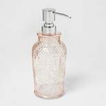Glass Soap/Lotion Dispenser Blush - Threshold™
