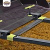 Field Tuff Fork Stabilizer Heavy Duty Adjustable 19.5 to 36 Inch Clamp-On 3 x 2 Pallet Fork Lift Attachment Accessory, 1600 Pound, Black - 4 of 4