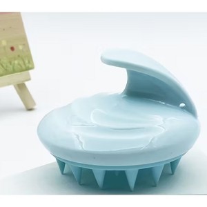 Kitcheniva Silicone Hair Scalp Massage Brush 1 Pcs, Blue - 1 of 4