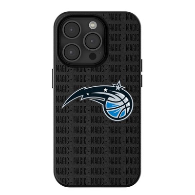Keyscaper NBA Eastern Conference Teams Text Backdrop MagSafe Compatible Cell Phone Case for Apple iPhone
