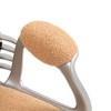 TiramisuBest Teddy Fleece Office Chair, Adjustable Height, Tilt & 360¡ã Swivel, Khaki - 2 of 4