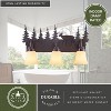 VAXCEL Bryce Bronze Rustic Deer Bathroom Vanity Fixture - 4 of 4