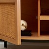 Zadie 2 Shelf Rattan Media Stand - MED5009 - Safavieh - 2 of 4