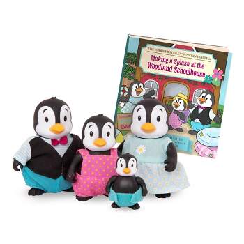 Li'l Woodzeez Miniature Animal Figurine Set –  The Toddlewaddle Penguin Family