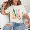 Simply Sage Market Women's Retro Peachy Short Sleeve Graphic Tee - 2 of 4