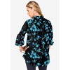 Roaman's Women's Plus Size Long Sleeve Kate Big Shirt - 3 of 4