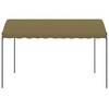 vidaXL Gazebo 13.1'x9.8'x8.5' Taupe 0.6 oz/ftÂ² - 4 of 4