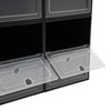 YIYIBYUS 24 Pack Plastic Stackable Foldable Shoe Storage Boxes - 4 of 4