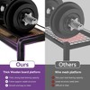 MOEPISY 3 Tier Workout Storage Stand for Dumbbells & Kettlebells, Medicine Ball Holder - 4 of 4