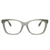 Tory Burch TY 2136U 1941 Womens Square Eyeglasses Transparent Sage 51mm - 2 of 3