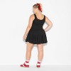 Women's Game Day Lace Drop Waist Mini Skater Dress - Wild Fable™ - 3 of 3