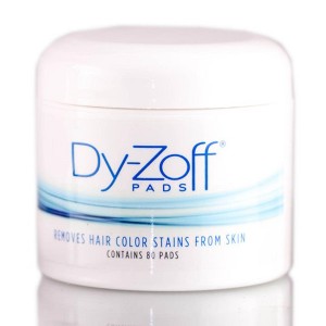 Dy-Zoff Color Stain Remover Pads (80 piece pads) Remove Hair Dye Haircolor Stains - 1 of 3