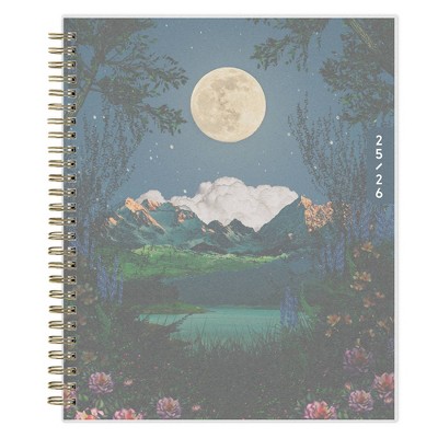 Blue Sky WAAV Weekly/Monthly Wirebound Planner 7"x9" Frosted Katie