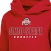 NCAA Ohio State Buckeyes Boys' Fleece Hooded Sweatshirt - 3 of 3