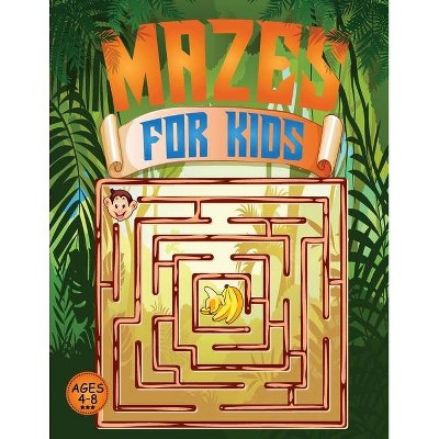 Mazes for Kids - by  Richard Bentley & Creative Panda (Paperback)