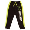 Minecraft Creeper Boys Zip-Up Hoodie, T-Shirt and Jogger Sweatpants 3-Piece Bundle Set - 4 of 4