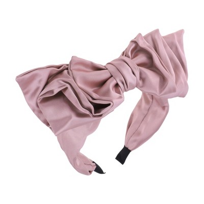 Unique Bargains Women's Bow Wide Headbands 1 Pc