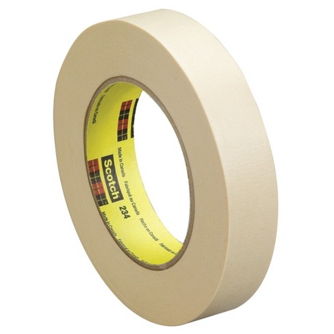 Scotch Painter's Tape 3436-3 Scotch Brand Home and Office, 70 in x 54.6 yd,  3-Pack Masking Tape, 0.75 Width, Tan, 3 Count