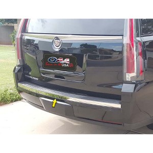 QAA is Compatible with 2015-2020 Cadillac Escalade 1 Piece Stainless Rear Bumper Trim Accent, 1.25" Width BI55255 - 1 of 1