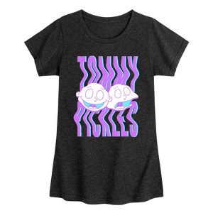 Girls' - Rugrats - Tommy Pickles Fitted Short Sleeve Graphic T-Shirt - 1 of 4