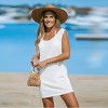 Women's Sleeveless Mini Jersey Cover-Up -Cupshe - 2 of 4