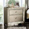 NicBex Nightstand with Drawers,Modern Side Table with Metal Handle,Bedside Table for Bedroom,Living Room - 2 of 4