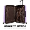 ELLE Luggage Wayfarer 3pc Expandable Monogram Spinner Hardside Luggage Set - 3 of 4