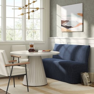 Replacement Slipcover Only for 57" Jean Dining Banquette - Threshold™ - 1 of 4