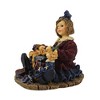 Boyds Bears Resin 3.5 Inch Karen W/ Wilson & Eloise Mother's Present Mom Dollstone Figurines - 2 of 3