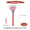 Unique Bargains Silicone High Wear Resistance Elasticity Weather Resistance Fishing Bobber Stops 200 Pcs - 3 of 4