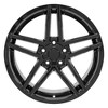 OE Wheels LLC CV07B-19100-5475-65B Black Wheel Painted (19 x 10. inches /5 x 120 mm, 65 mm Offset) - 2 of 3